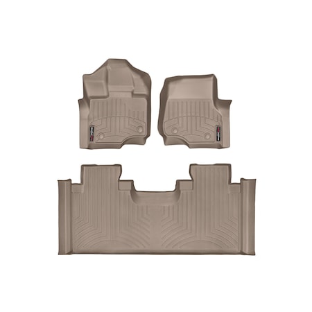 Weathertech Front and Rear Floorliners, 45697-1-3 45697-1-3